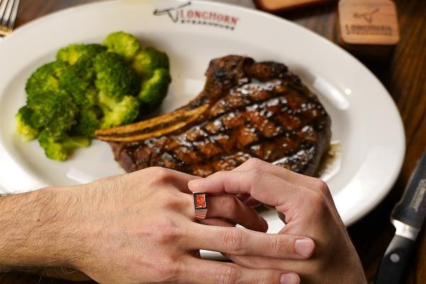 Win Longhorn Steakhouse: Steak Commitment Ring Giveaway