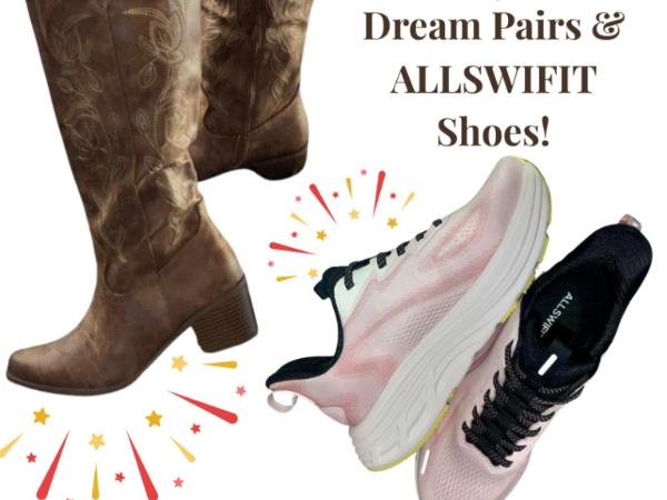 Win ALLSWIFIT & Dream Pairs Shoes Giveaway
