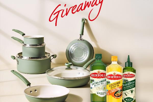 Win The Bertolli Olive Oil & Farberware Giveaway