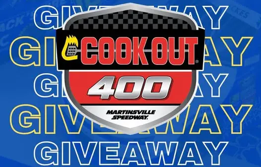 Win Cookout 400 Tickets at Martinsville Speedway® Sweepstakes