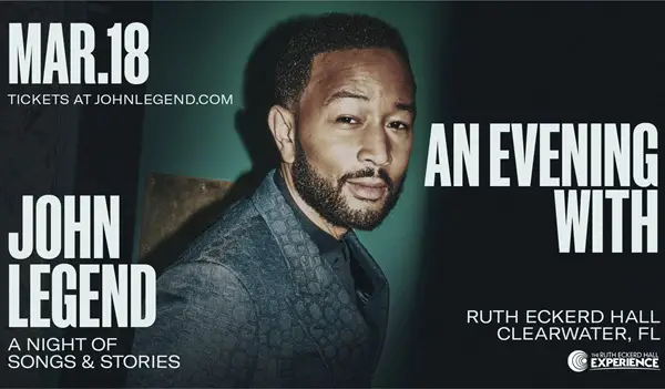 Win John Legend: an Evening of Songs & Stories Sweepstakes