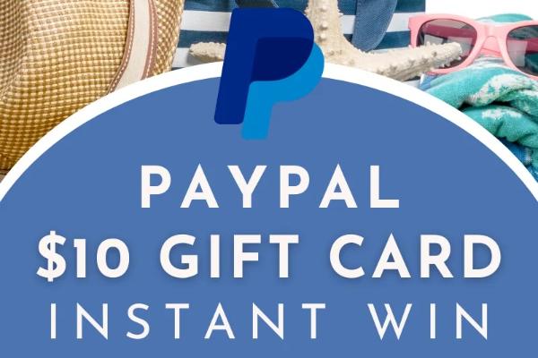 Win A $10 PayPal Gift Card Instantly
