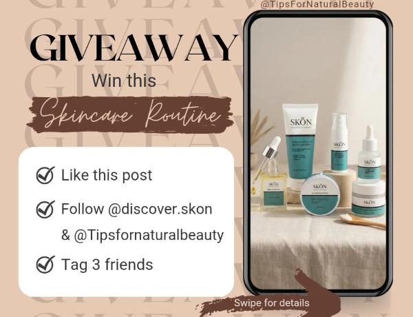 Win Skön Skincare Set Giveaway