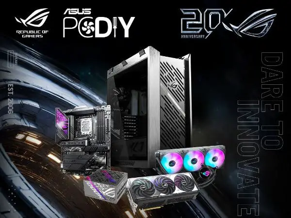 Win ASUS Extreme PC Makeover – ROG 20th Anniversary Edition Contest