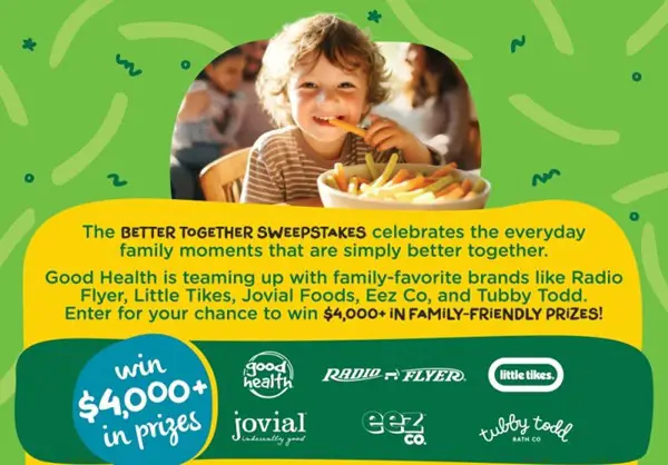 Win The Better Together Sweepstakes