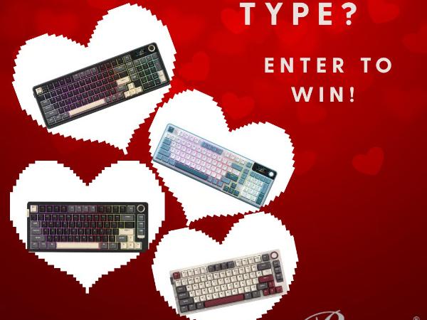 Win Love At First Type Giveaway