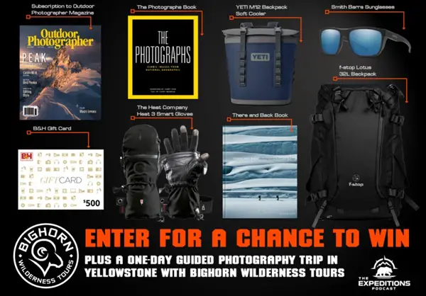 Win A Yellowstone Photography Package Giveaway