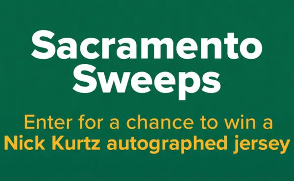 Win Athletics: Sacramento Sweepstakes