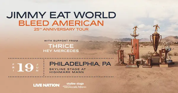 Win Jimmy Eat World in Philly Sweepstakes
