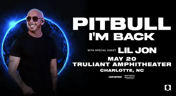 Win Tickets to Pitbull at Truliant Amphitheater Sweepstakes