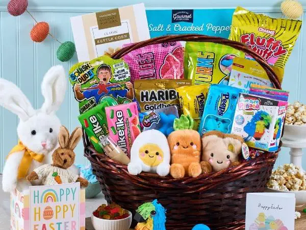 Win Look What The Easter Bunny Brought Me Plush Gift Basket Giveaway