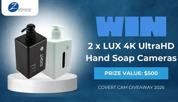 Win LUX 4K UltraHD Wi-Fi Surveillance Camera Giveaway