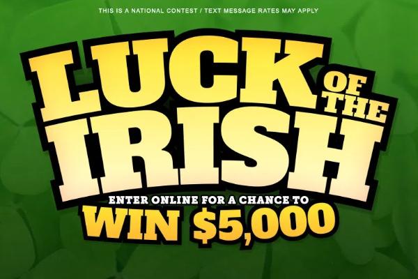 Win Luck Of The Irish Sweepstakes