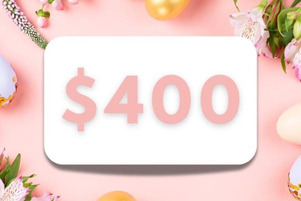 Win A $400 Gift Card Egg-stravagant Easter Sweepstakes