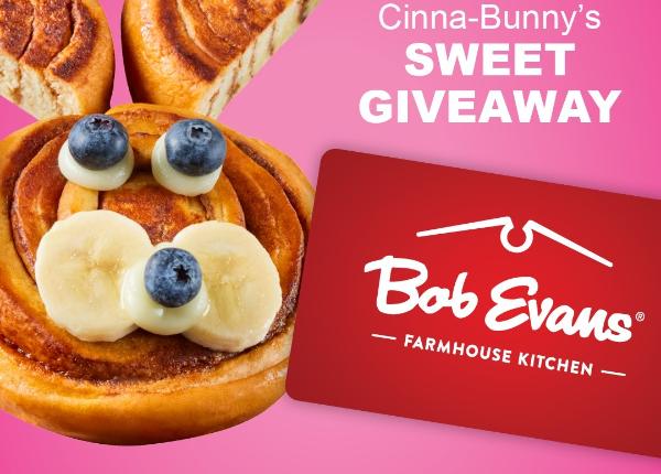 Win Bob Evans: Cinna-Bunny Fluffle Giveaway