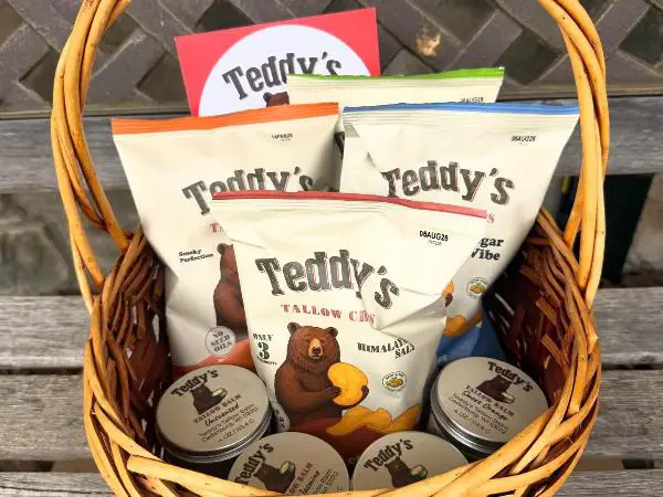 Win Teddy’s Tallow Chips: Gift Basket Giveaway