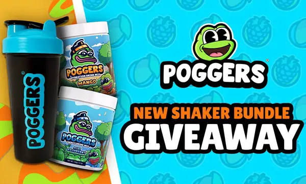Win Poggers| New 24oz Shaker Bundle Giveaway
