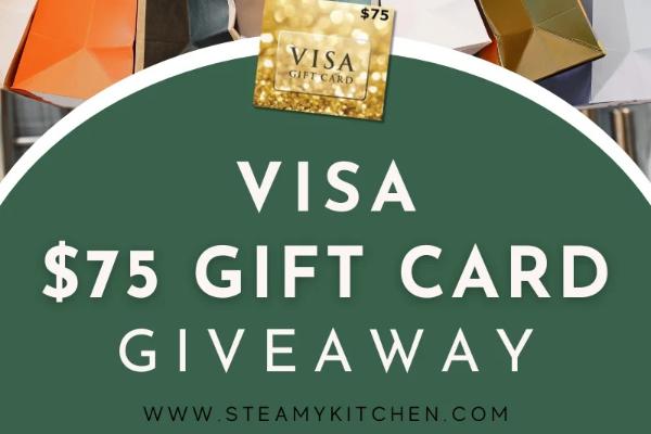 Win A $75 Visa Gift Card Giveaway
