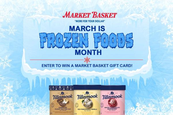 Win It's Frozen Food Month at Market Basket Sweepstakes