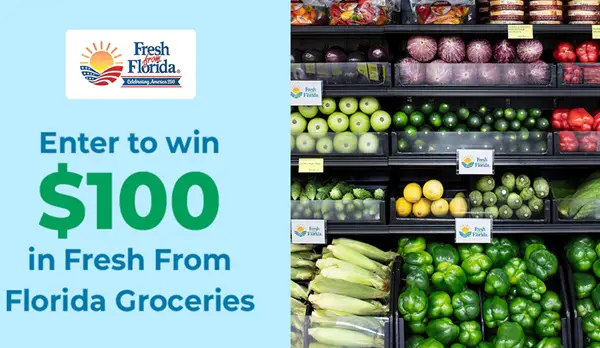 Win Fresh From Florida Grocery Giveaway