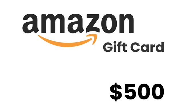 Win A $500 Amazon Gift Card Giveaway