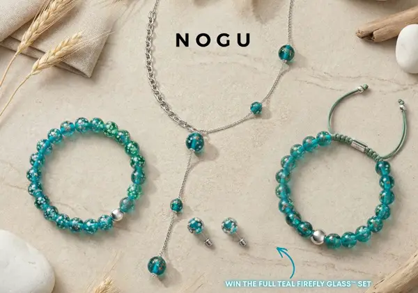Win NOGU: Teal Firefly Glass Collection Giveaway