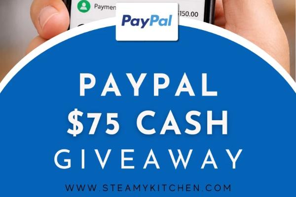 Win A $75 PayPal Cash Giveaway