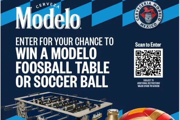Win The Modelo Futbol Sweepstakes