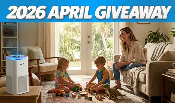 Win RKINⓇ April 2026 RKIN AH-14 HEPA Air Purifier Giveaway