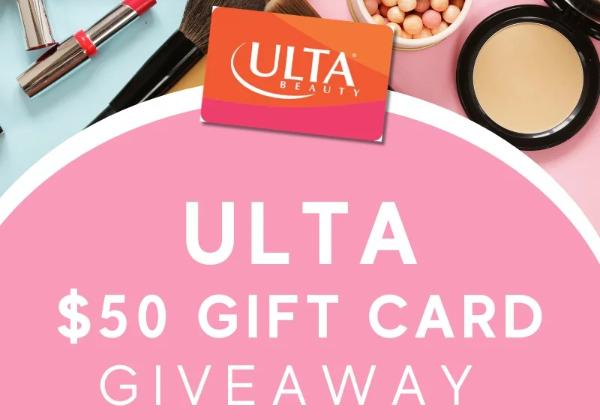Win A $50 Ulta Beauty Gift Card Giveaway