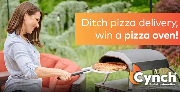 Win Cynch Pizza Oven Sweepstakes
