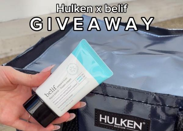Win The Belif: Hulken Giveaway
