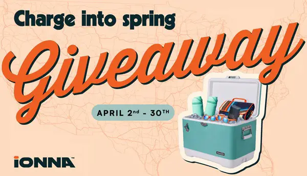 Win Charge into Spring Sweepstakes