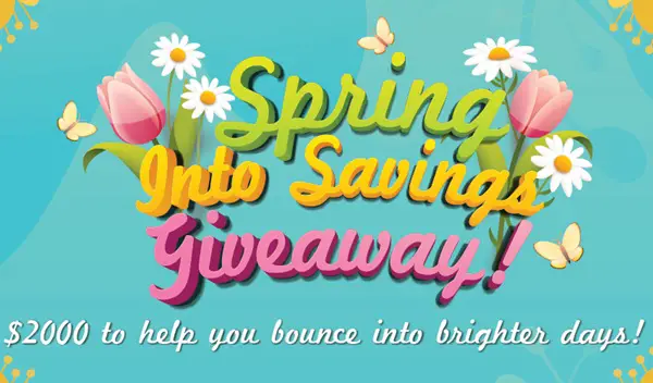 Win Spring into Savings Giveaway