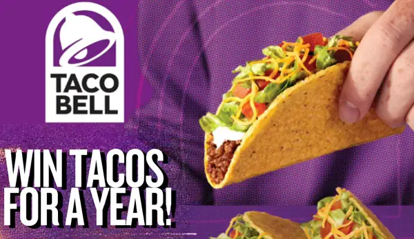 Win Tacos for a Year from Taco Bell in Stow Sweepstakes