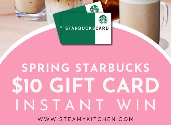 Win Spring Starbucks Instantly