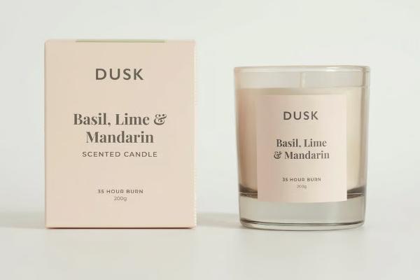 Win A Dusk: Basil, Lime and Mandarin Scented Candle Giveaway