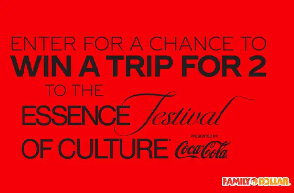 Win The Family Dollar Drink in the Sounds of Celebration Sweepstakes