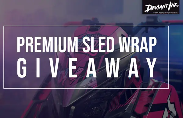 Win The Deviant Ink Sled Wrap Giveaway