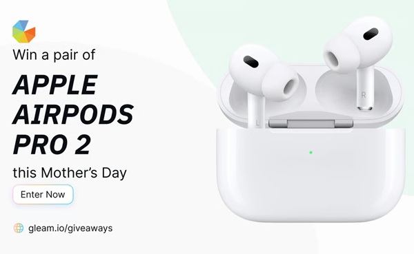 Win A Pair of Apple AirPods Pro 2 Giveaway