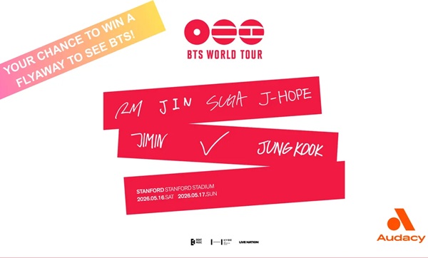 Win The BTS National Flyaway Contest