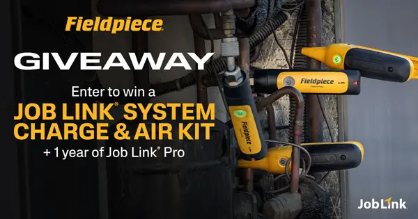 Win Fieldpiece: April Giveaway