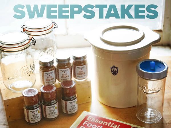 Win Storey Publishing: Ultimate Food Preservation Prize Pack Giveaway