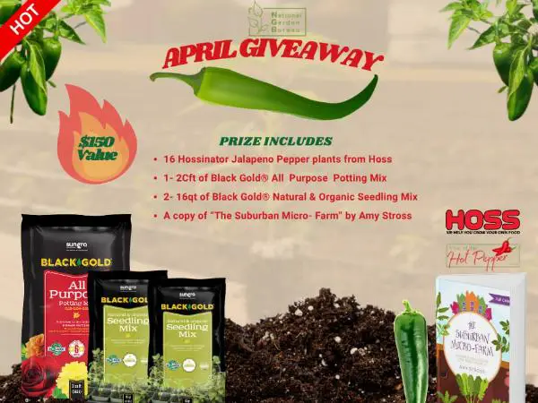 Win Sun Gro: April 2026 Giveaway