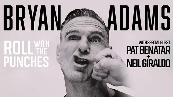 Win The Bryan Adams Roll with the Punches 2026 Tour Sweepstakes