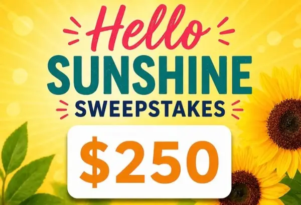 Win The Hello Sunshine Sweepstakes