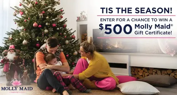 Win Molly Maid® Holiday Clean Home Giveaway