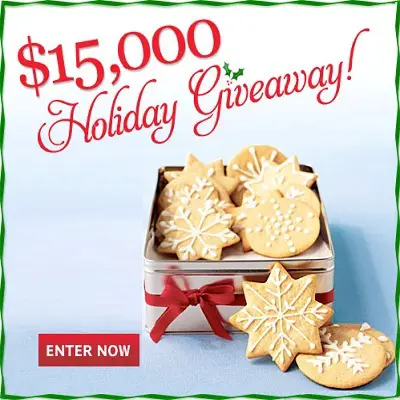 $15,000 Holiday Giveaway