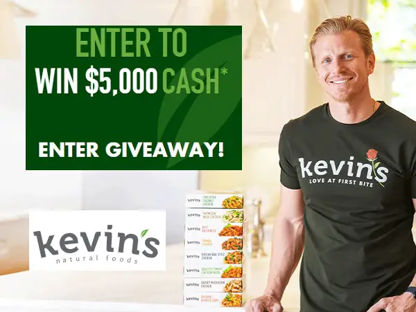 Kevin's Natural Foods $5000 Cash Giveaway