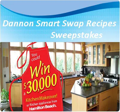 Dannon Smart Swap Recipes Kitchen Makeover Sweepstakes